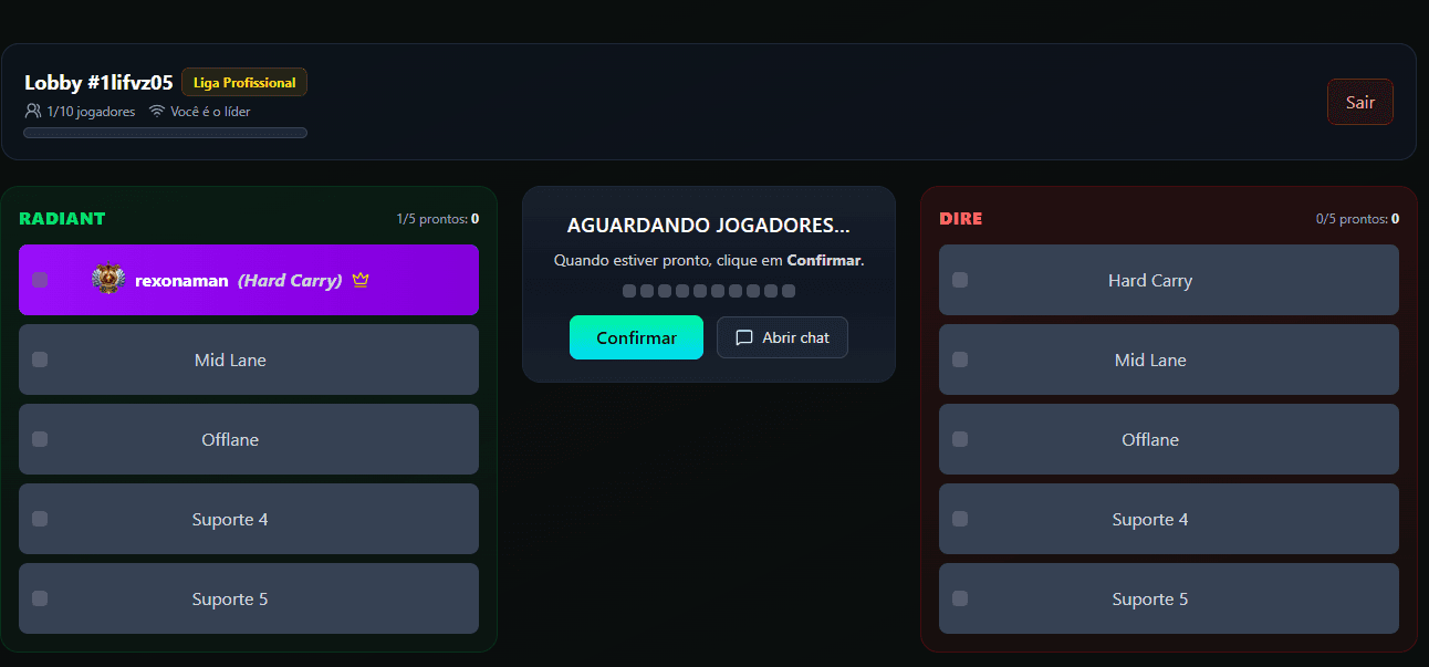 Confirmar convites do bot