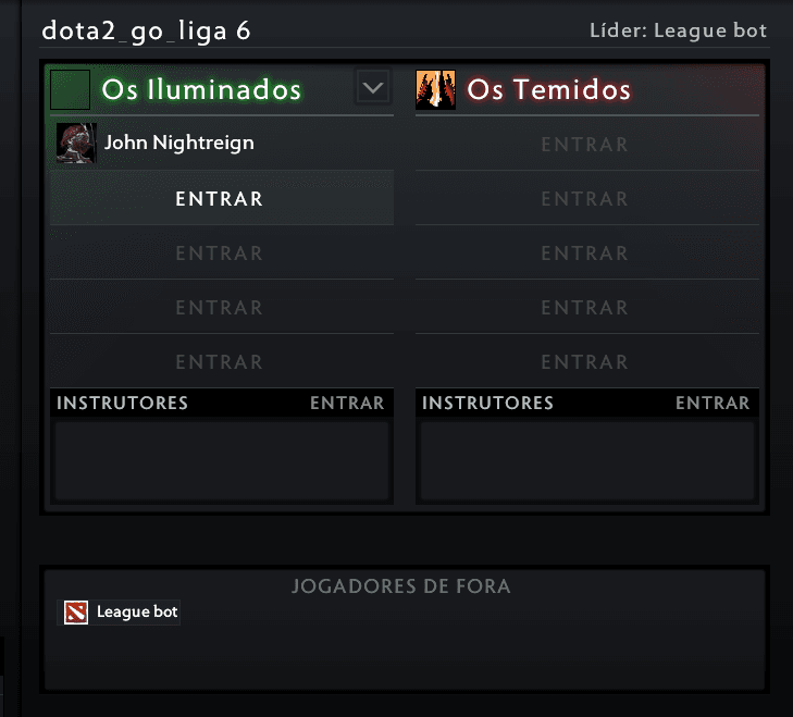 Escolher seu slot